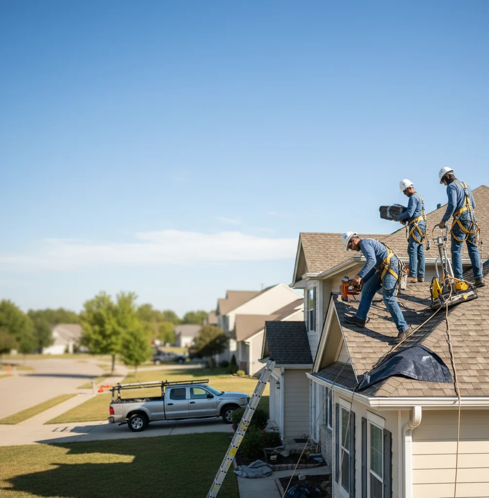 Roof Repair in Fredericksburg